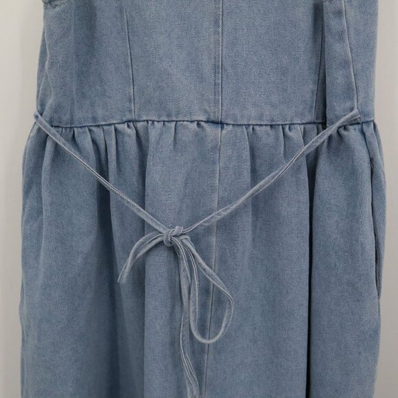 Roolee Light Blue Midi Dress - Picture 5 of 16